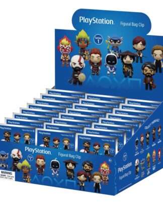 Playstation 3D PVC-Taschenanhänger Serie 1 Display  (24)