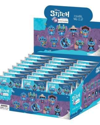 Lilo & Stitch 3D PVC-Taschenanhänger Kostüme Serie 3 Display (24)