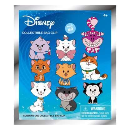 Disney Katzen 3D PVC-Taschenanhänger Serie 69 Display (24) – Bild 2