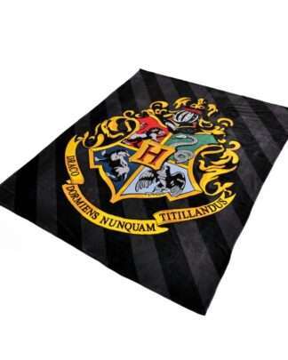 Harry Potter Kuschelige Fleecedecke Hogwarts Crest 180 x 200 cm