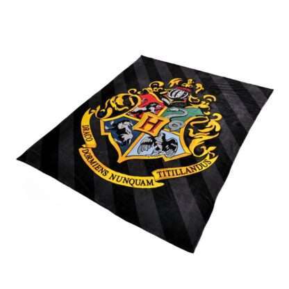 Harry Potter Kuschelige Fleecedecke Hogwarts Crest 180 x 200 cm