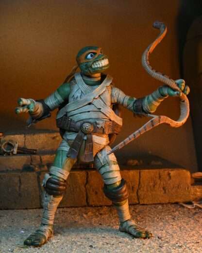 Universal Monsters x Teenage Mutant Ninja Turtles Actionfigur Ultimate Michelangelo as The Mummy 18 cm – Bild 4