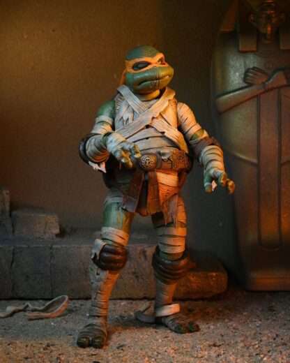 Universal Monsters x Teenage Mutant Ninja Turtles Actionfigur Ultimate Michelangelo as The Mummy 18 cm – Bild 7
