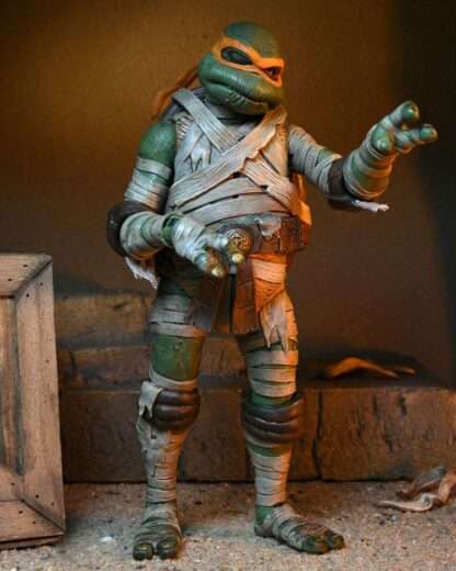 Universal Monsters x Teenage Mutant Ninja Turtles Actionfigur Ultimate Michelangelo as The Mummy 18 cm – Bild 9