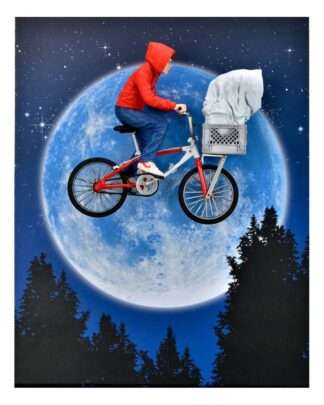 E.T. - Der Außerirdische Actionfigur Elliott & E.T. on Bicycle 13 cm