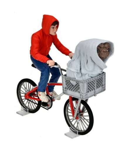 E.T. - Der Außerirdische Actionfigur Elliott & E.T. on Bicycle 13 cm – Bild 5