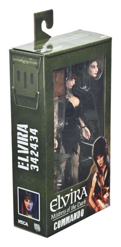Elvira - Herrscherin der Dunkelheit Clothed Actionfigur Commando Elvira 20 cm – Bild 4