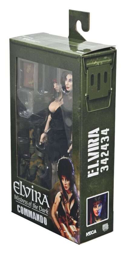 Elvira - Herrscherin der Dunkelheit Clothed Actionfigur Commando Elvira 20 cm – Bild 5