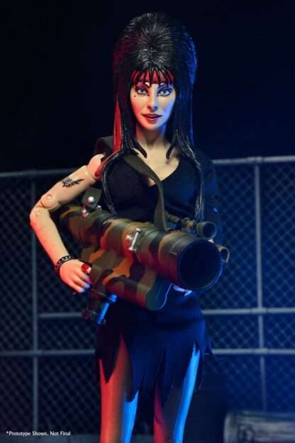 Elvira - Herrscherin der Dunkelheit Clothed Actionfigur Commando Elvira 20 cm – Bild 8