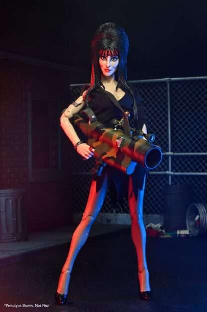 Elvira - Herrscherin der Dunkelheit Clothed Actionfigur Commando Elvira 20 cm – Bild 9