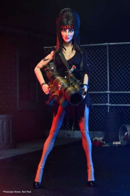 Elvira - Herrscherin der Dunkelheit Clothed Actionfigur Commando Elvira 20 cm – Bild 10