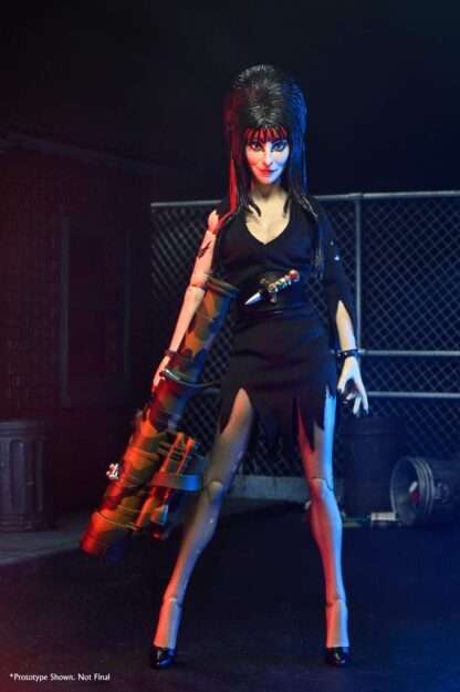 Elvira - Herrscherin der Dunkelheit Clothed Actionfigur Commando Elvira 20 cm – Bild 13