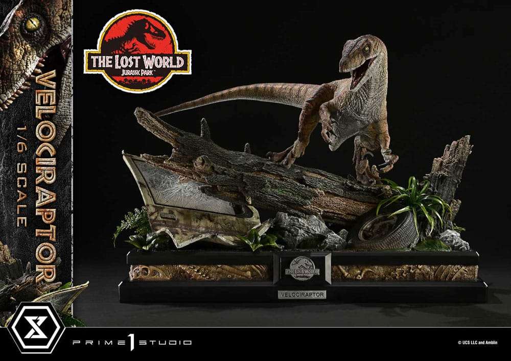 Jurassic Park II Legacy Museum Collection Statue 1/6 Velociraptor 41 cm