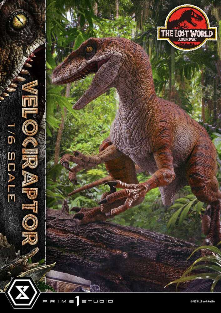 Jurassic Park II Legacy Museum Collection Statue 1/6 Velociraptor 41 cm – Bild 4