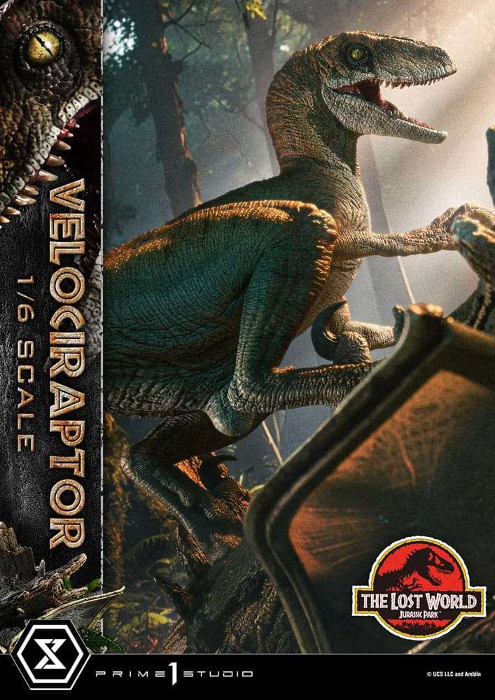 Jurassic Park II Legacy Museum Collection Statue 1/6 Velociraptor 41 cm – Bild 17