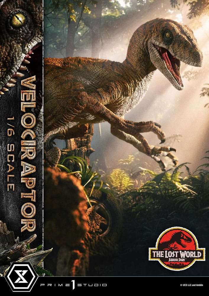 Jurassic Park II Legacy Museum Collection Statue 1/6 Velociraptor 41 cm – Bild 18