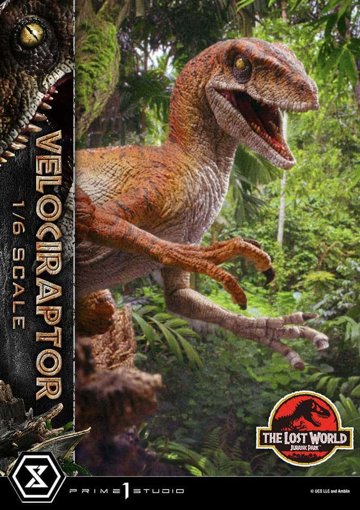 Jurassic Park II Legacy Museum Collection Statue 1/6 Velociraptor 41 cm – Bild 22