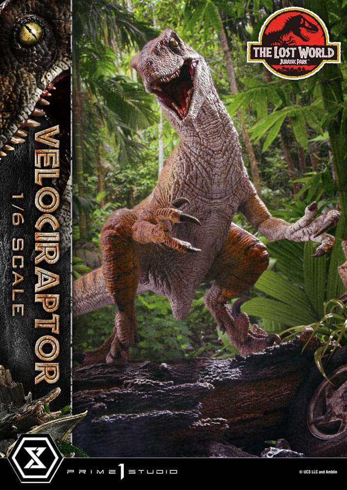 Jurassic Park II Legacy Museum Collection Statue 1/6 Velociraptor 41 cm – Bild 23