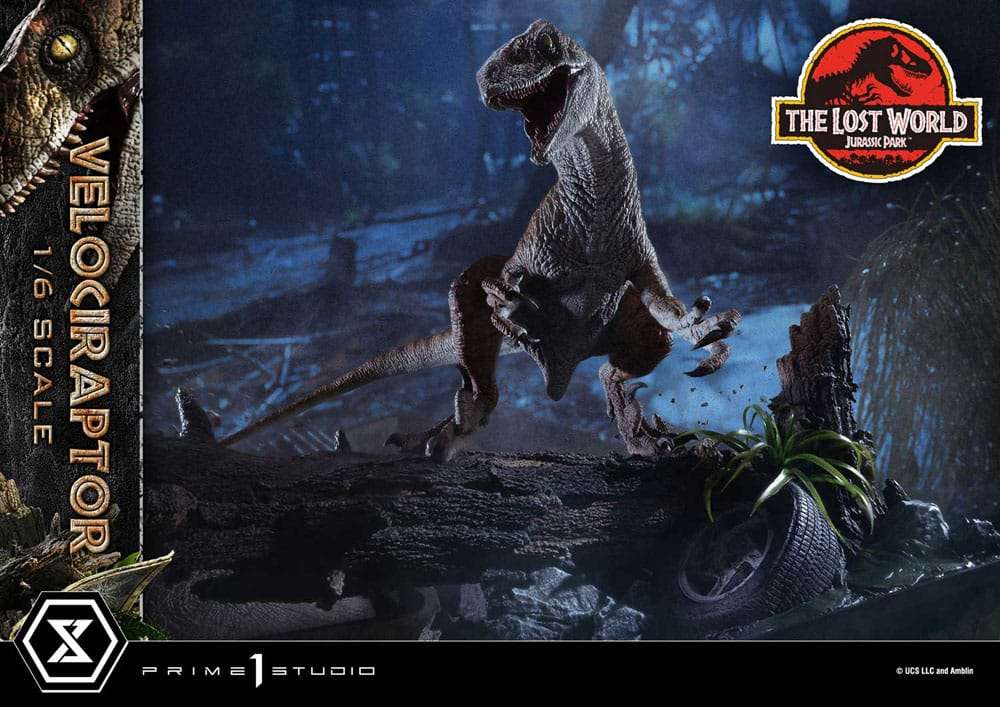 Jurassic Park II Legacy Museum Collection Statue 1/6 Velociraptor 41 cm – Bild 25