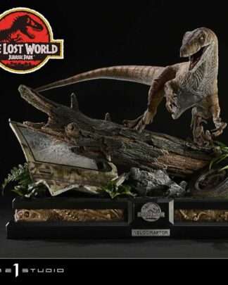Jurassic Park II Legacy Museum Collection Statue 1/6 Velociraptor Bonus Version 41 cm