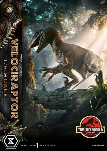 Jurassic Park II Legacy Museum Collection Statue 1/6 Velociraptor Bonus Version 41 cm – Bild 5