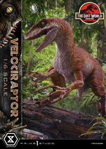 Jurassic Park II Legacy Museum Collection Statue 1/6 Velociraptor Bonus Version 41 cm – Bild 6