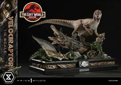 Jurassic Park II Legacy Museum Collection Statue 1/6 Velociraptor Bonus Version 41 cm – Bild 12