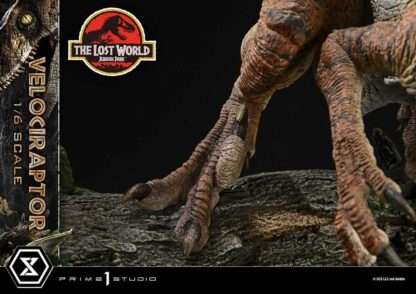 Jurassic Park II Legacy Museum Collection Statue 1/6 Velociraptor Bonus Version 41 cm – Bild 15