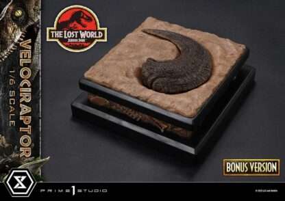 Jurassic Park II Legacy Museum Collection Statue 1/6 Velociraptor Bonus Version 41 cm – Bild 21