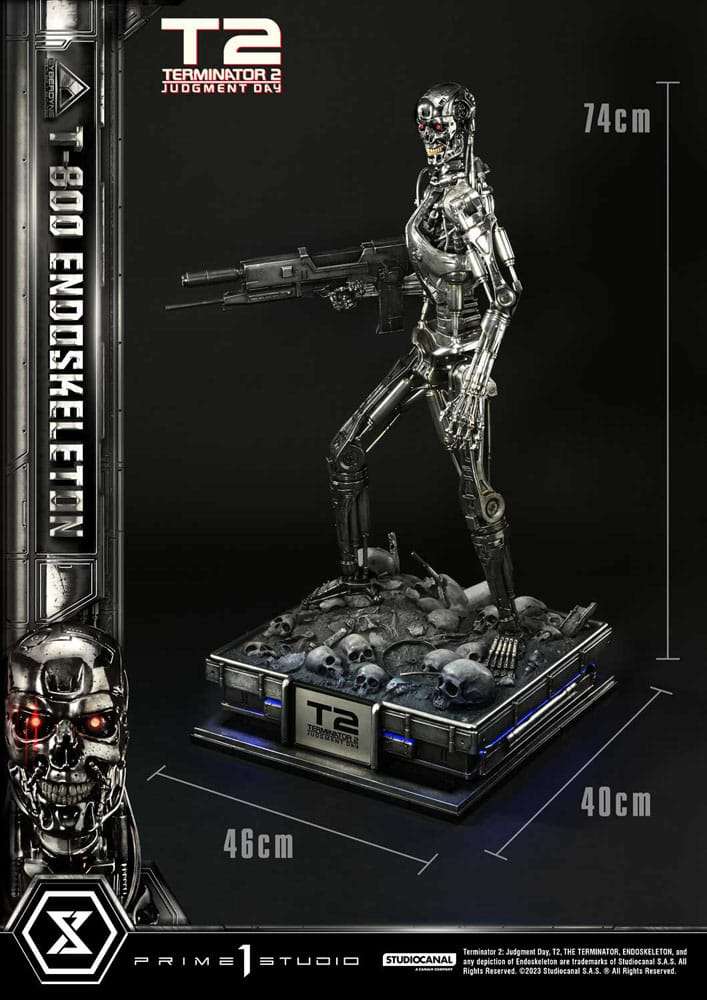 Terminator 2 Museum Masterline Series Statue 1/3 Judgment Day T800 Endoskeleton Deluxe Version 74 cm – Bild 18