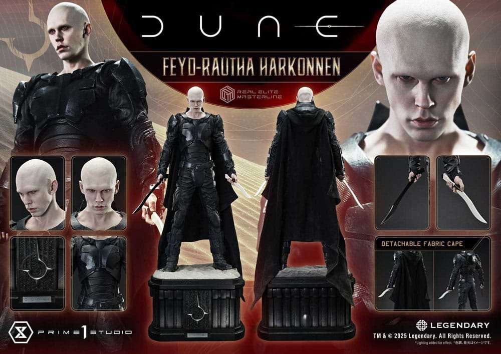 Dune: Part Two Real Elite Masterline Series Statue 1/3 Feyd-Rautha Harkonnen 83 cm – Bild 6