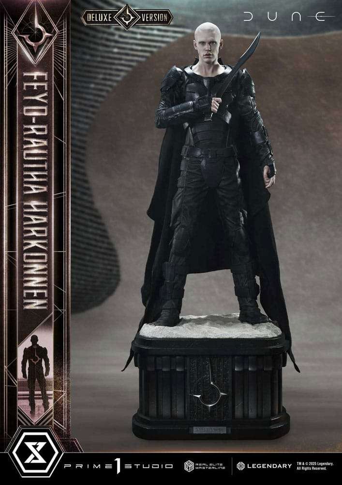 Dune: Part Two Real Elite Masterline Series Statue 1/3 Feyd-Rautha Harkonnen Ultimate Bonus Version 83 cm