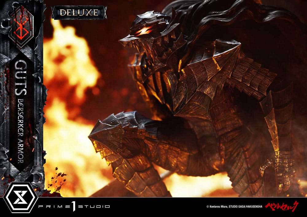 Berserk Ultimate Premium Masterline Series Statue 1/4 Guts, Berserker Armor Grunbeld vs. Guts Deluxe Version 94 cm – Bild 3