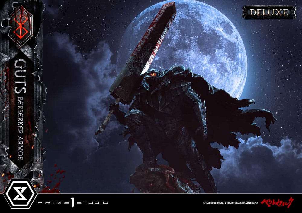 Berserk Ultimate Premium Masterline Series Statue 1/4 Guts, Berserker Armor Grunbeld vs. Guts Deluxe Version 94 cm – Bild 8