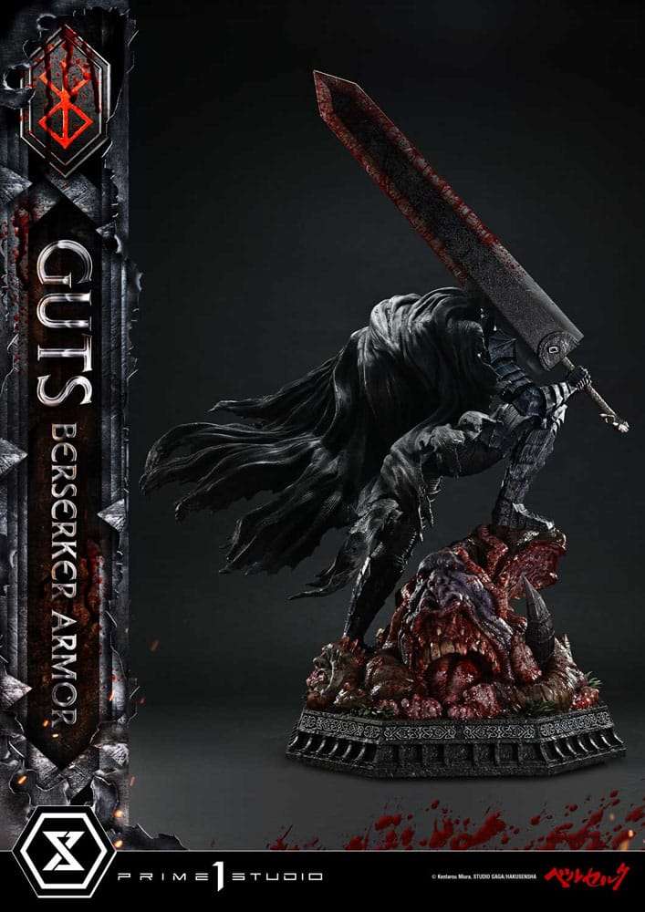 Berserk Ultimate Premium Masterline Series Statue 1/4 Guts, Berserker Armor Grunbeld vs. Guts Deluxe Version 94 cm – Bild 14