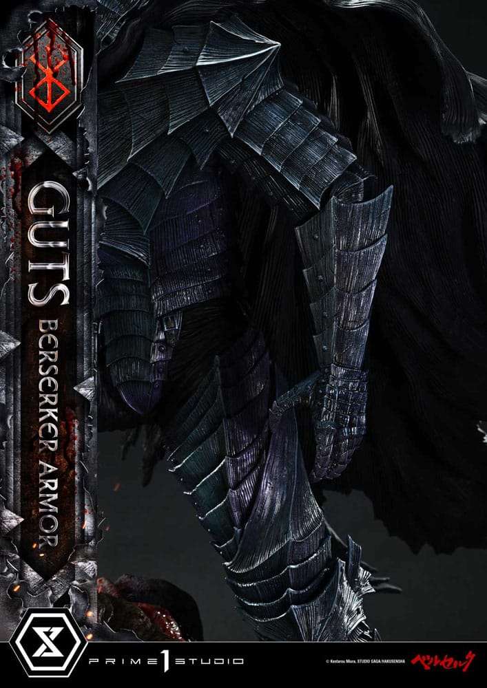 Berserk Ultimate Premium Masterline Series Statue 1/4 Guts, Berserker Armor Grunbeld vs. Guts Deluxe Version 94 cm – Bild 23
