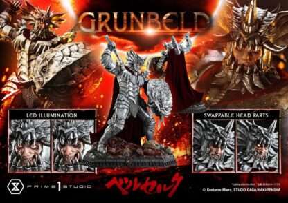 Berserk Ultimate Premium Masterline Series Statue 1/4 Grunbeld Grunbeld vs. Guts 107 cm – Bild 4
