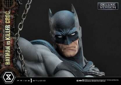 Batman Ultimate Premium Masterline Series Statue Batman Versus Killer Croc Deluxe Bonus Version 71 cm – Bild 12