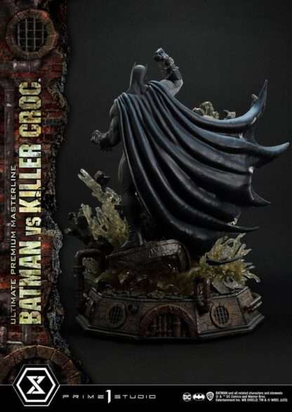 Batman Ultimate Premium Masterline Series Statue Batman Versus Killer Croc Deluxe Bonus Version 71 cm – Bild 19