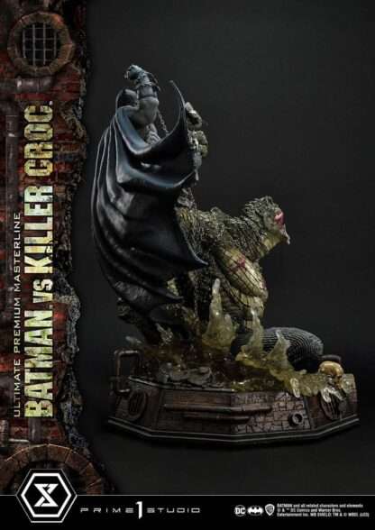 Batman Ultimate Premium Masterline Series Statue Batman Versus Killer Croc Deluxe Bonus Version 71 cm – Bild 20