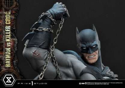 Batman Ultimate Premium Masterline Series Statue Batman Versus Killer Croc Deluxe Bonus Version 71 cm – Bild 22