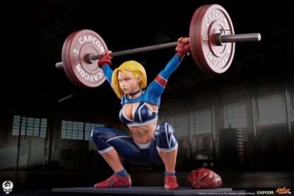 Street Fighter Premier Series Statue 1/4 Cammy: Powerlifting SF6 41 cm – Bild 4