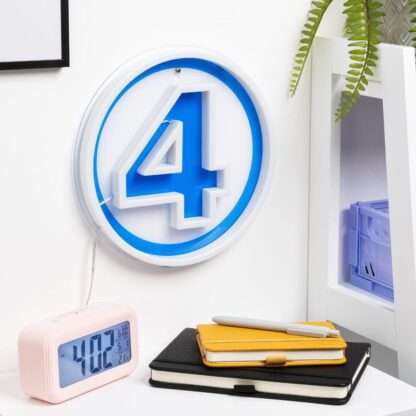 Fantastic Four LED Wandleuchte Logo Neon – Bild 2