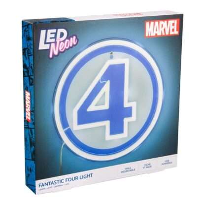 Fantastic Four LED Wandleuchte Logo Neon – Bild 4