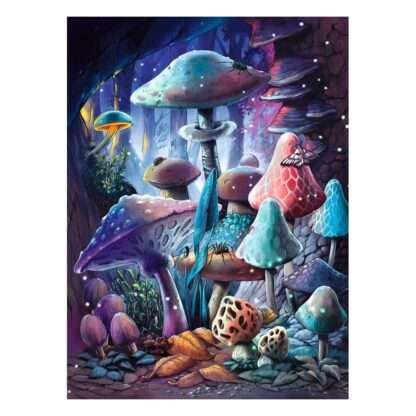 Ravensburger Glow-in-the-Dark Puzzle Pilze im Mondschein (500 Teile) - Beschädigte Verpackung – Bild 2
