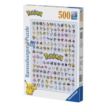 Pokémon Puzzle Pokémon Pokédex (500 Teile) - Beschädigte Verpackung – Bild 2