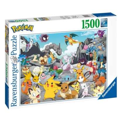 Pokémon Puzzle Pokémon Classics (1500 Teile) - Beschädigte Verpackung – Bild 2