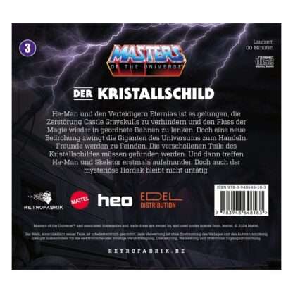 Masters of the Universe Hörspiel-CD Folge 3: Der Kristallschild *Deutsche Version* – Bild 2