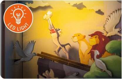 Disney Tiny Adventures Book Nook Mini-Diorama Der König der Löwen 23 cm – Bild 5