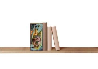 Disney Tiny Adventures Book Nook Mini-Diorama Das Dschungelbuch 23 cm – Bild 11